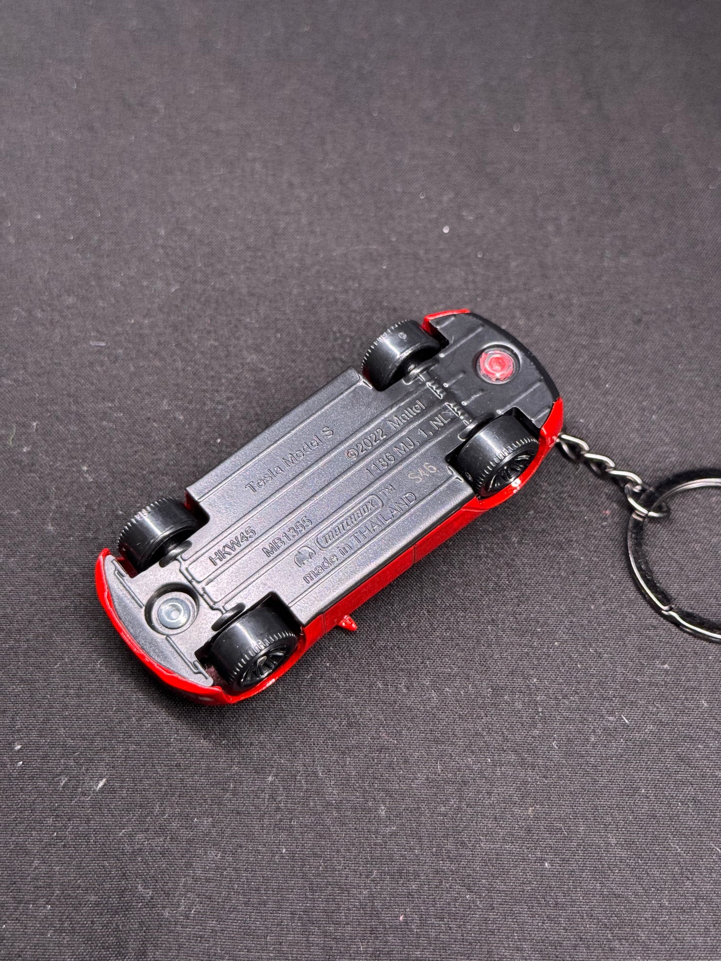 Tesla S Keychain