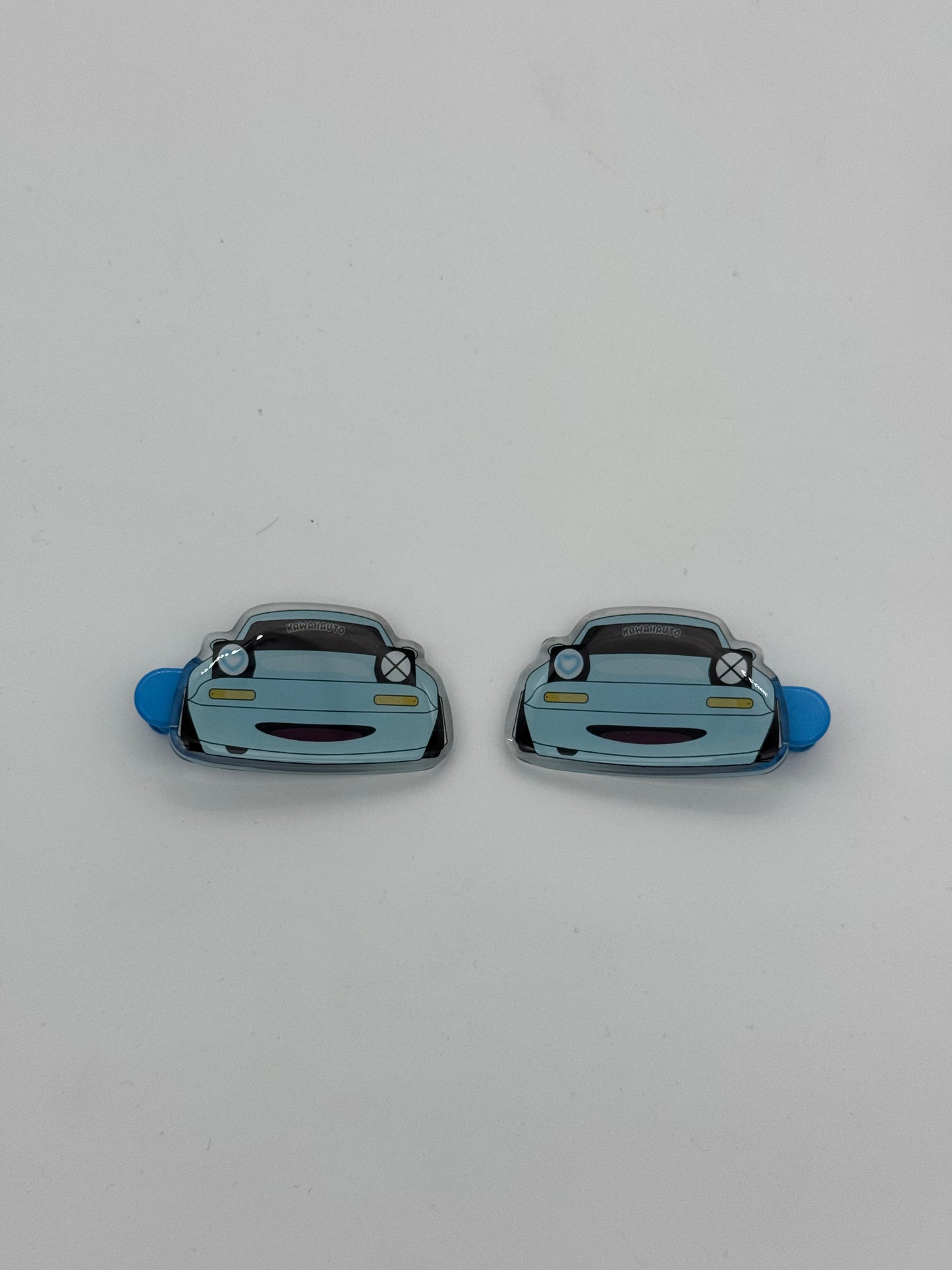 Blue Miata NA Hair clips