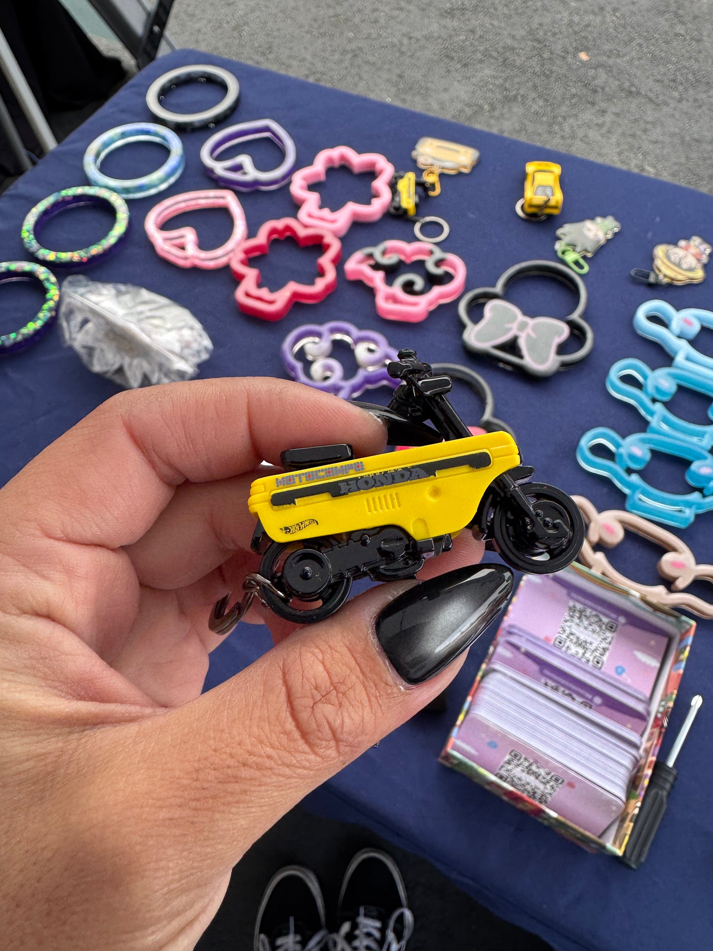 Honda Scoot keychain