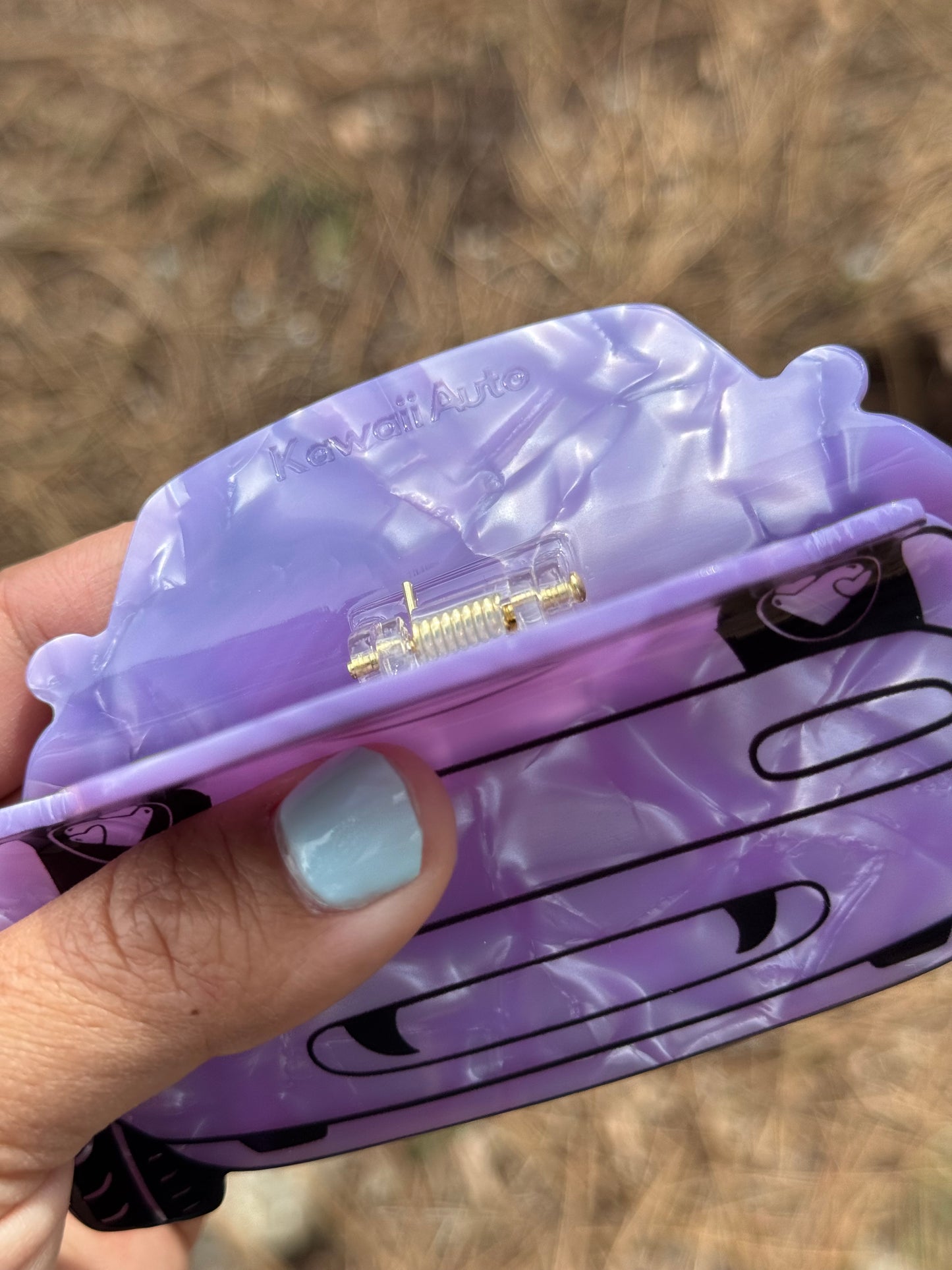 Purple Miata Hair Claw