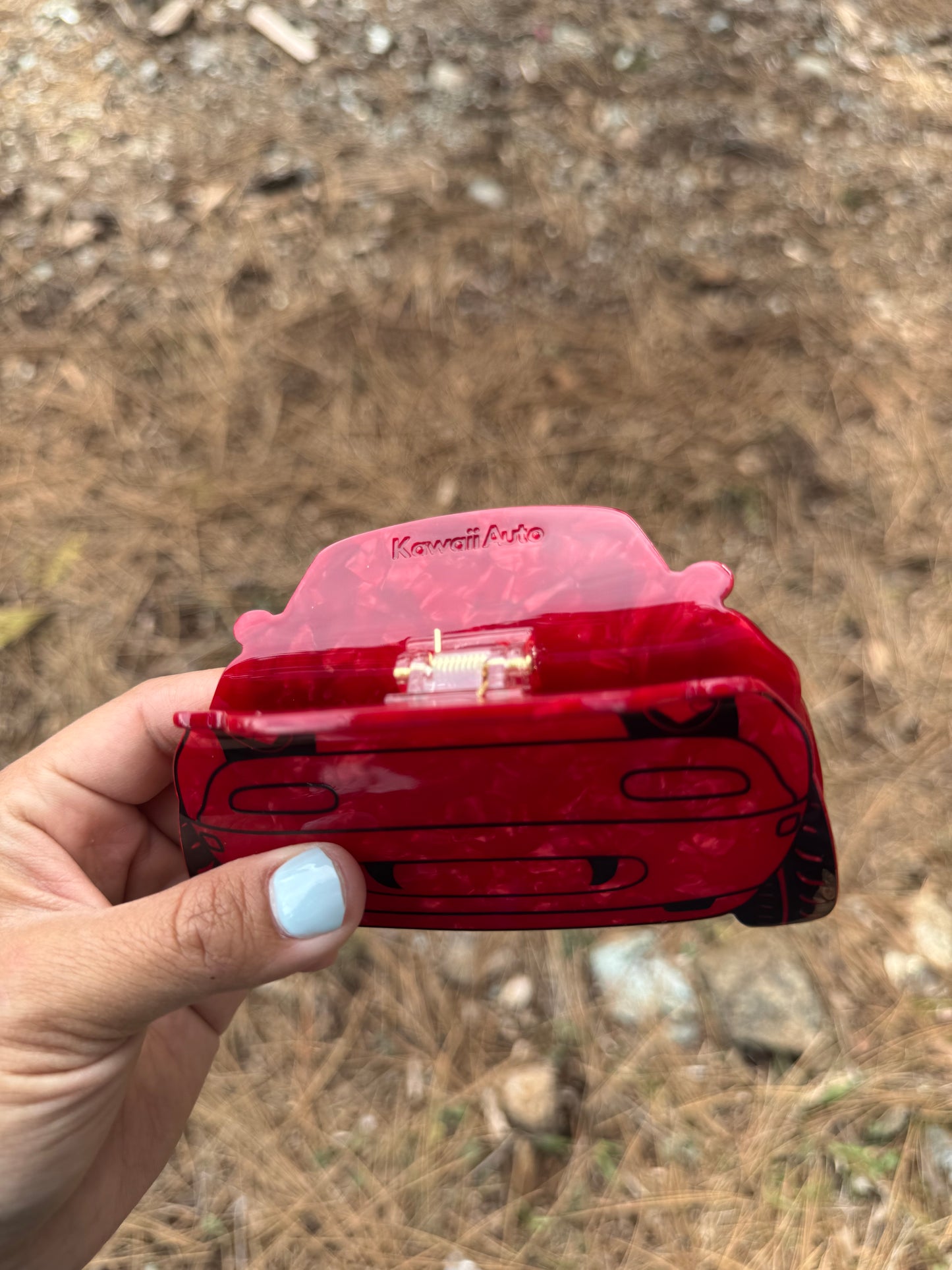 Red Miata Hair Claw
