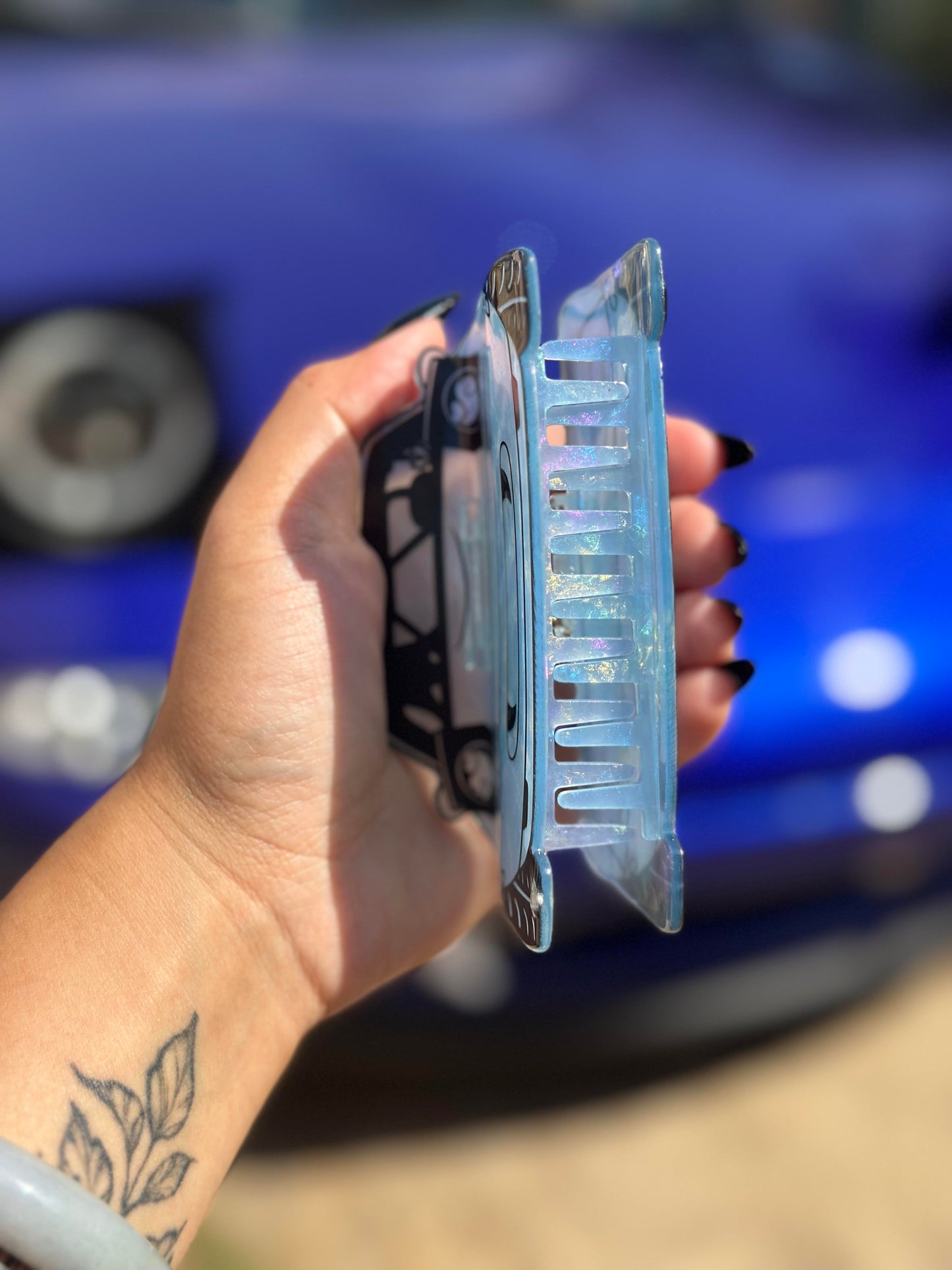 Blue Miata Hair Claw