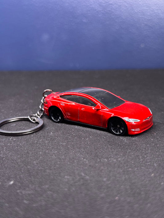 Tesla S Keychain