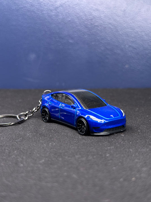 Tesla Y Keychain