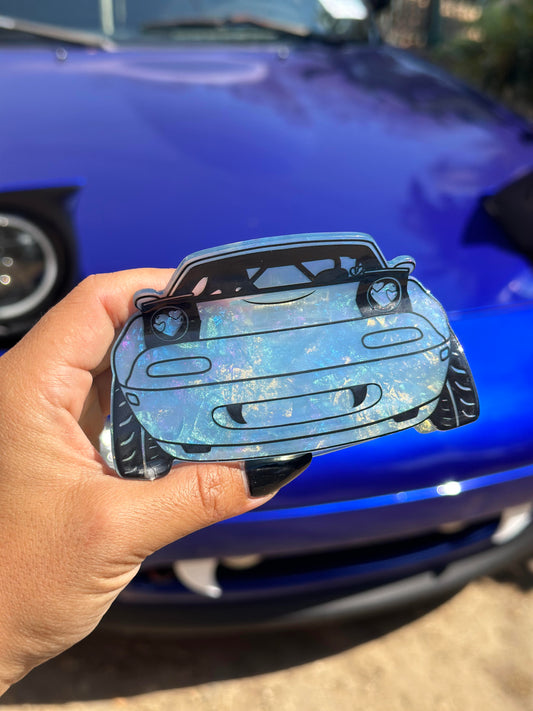 Blue Miata Hair Claw